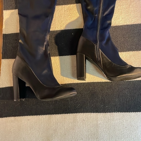 Lillian Satin Over the Knee Boots Size 6.5​​ - Picture 4 of 4